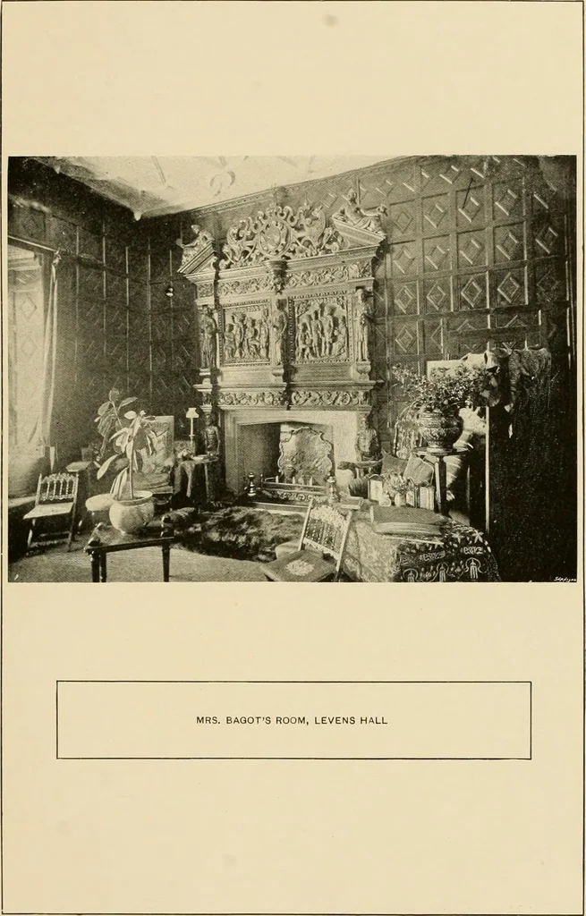 An illustration from More famous homes of Great Britain and their stories, 1902, leaf 164
