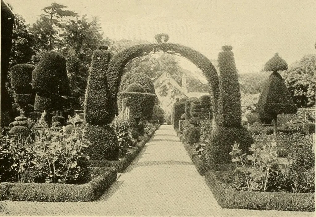 An illustration from More famous homes of Great Britain and their stories, 1902, leaf 172