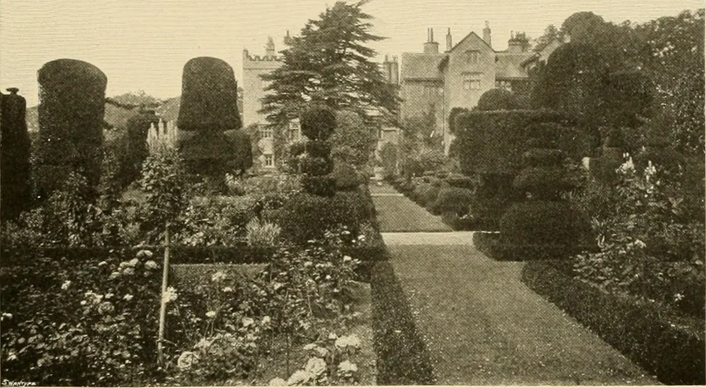 An illustration from More famous homes of Great Britain and their stories, 1902, leaf 174