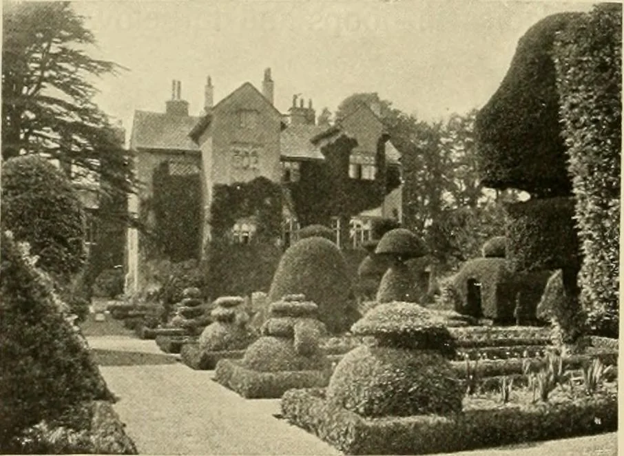 An illustration from More famous homes of Great Britain and their stories, 1902, leaf 177