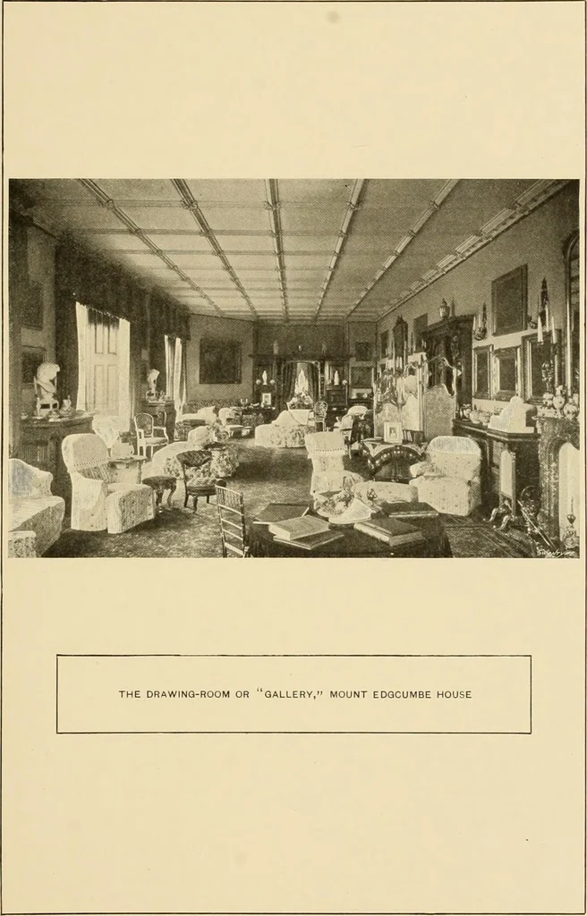 An illustration from More famous homes of Great Britain and their stories, 1902, leaf 194