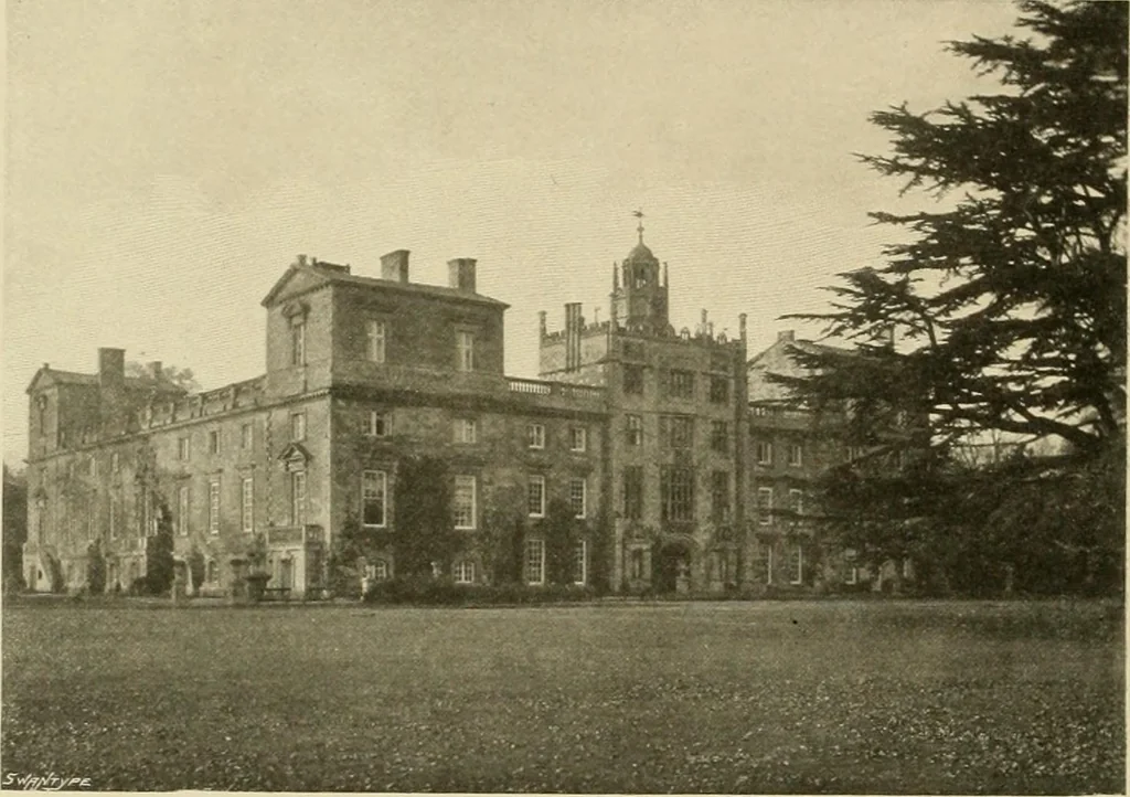 An illustration from More famous homes of Great Britain and their stories, 1902, leaf 213