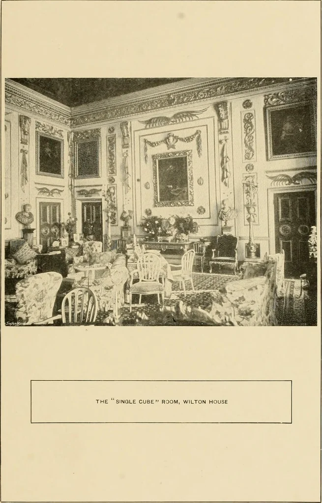 An illustration from More famous homes of Great Britain and their stories, 1902, leaf 216