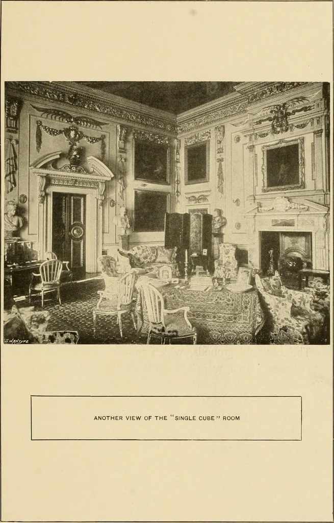 An illustration from More famous homes of Great Britain and their stories, 1902, leaf 218
