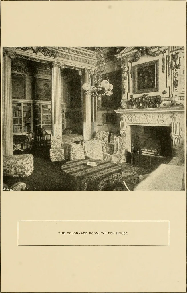 An illustration from More famous homes of Great Britain and their stories, 1902, leaf 220