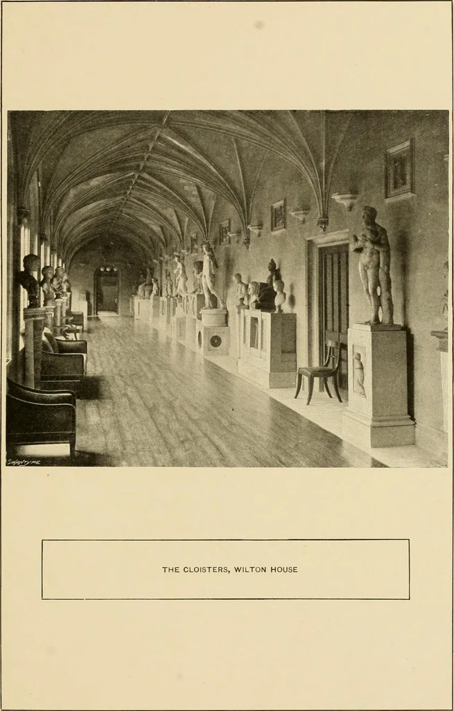 An illustration from More famous homes of Great Britain and their stories, 1902, leaf 222
