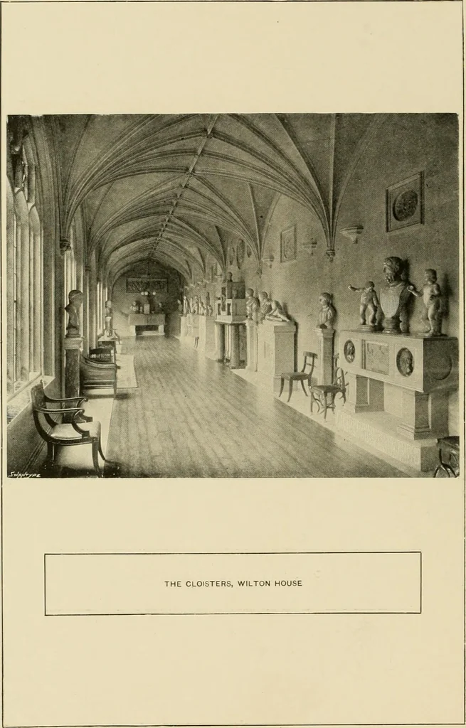 An illustration from More famous homes of Great Britain and their stories, 1902, leaf 223