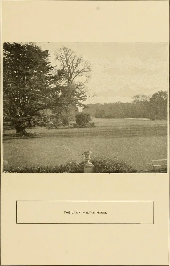 An illustration from More famous homes of Great Britain and their stories, 1902, leaf 228