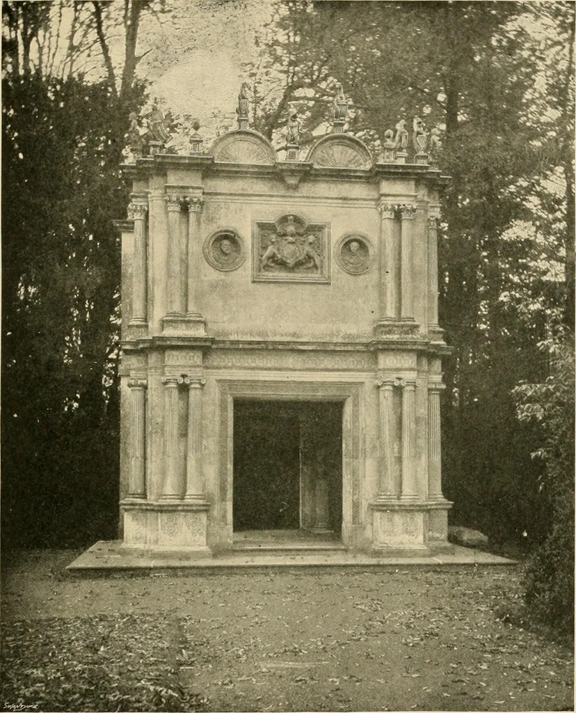 An illustration from More famous homes of Great Britain and their stories, 1902, leaf 230