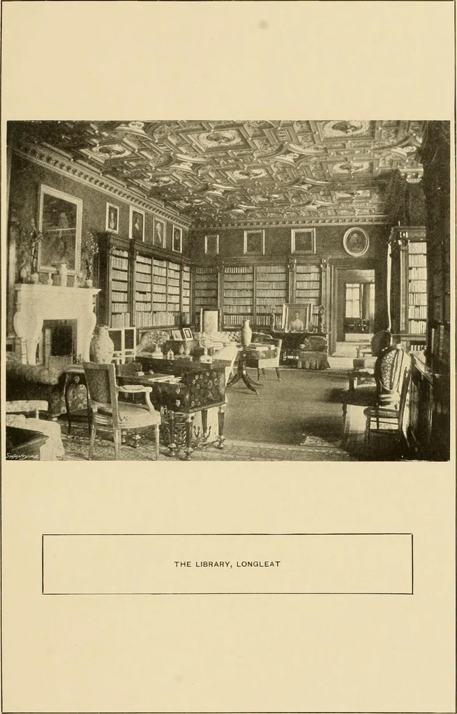 An illustration from More famous homes of Great Britain and their stories, 1902, leaf 248