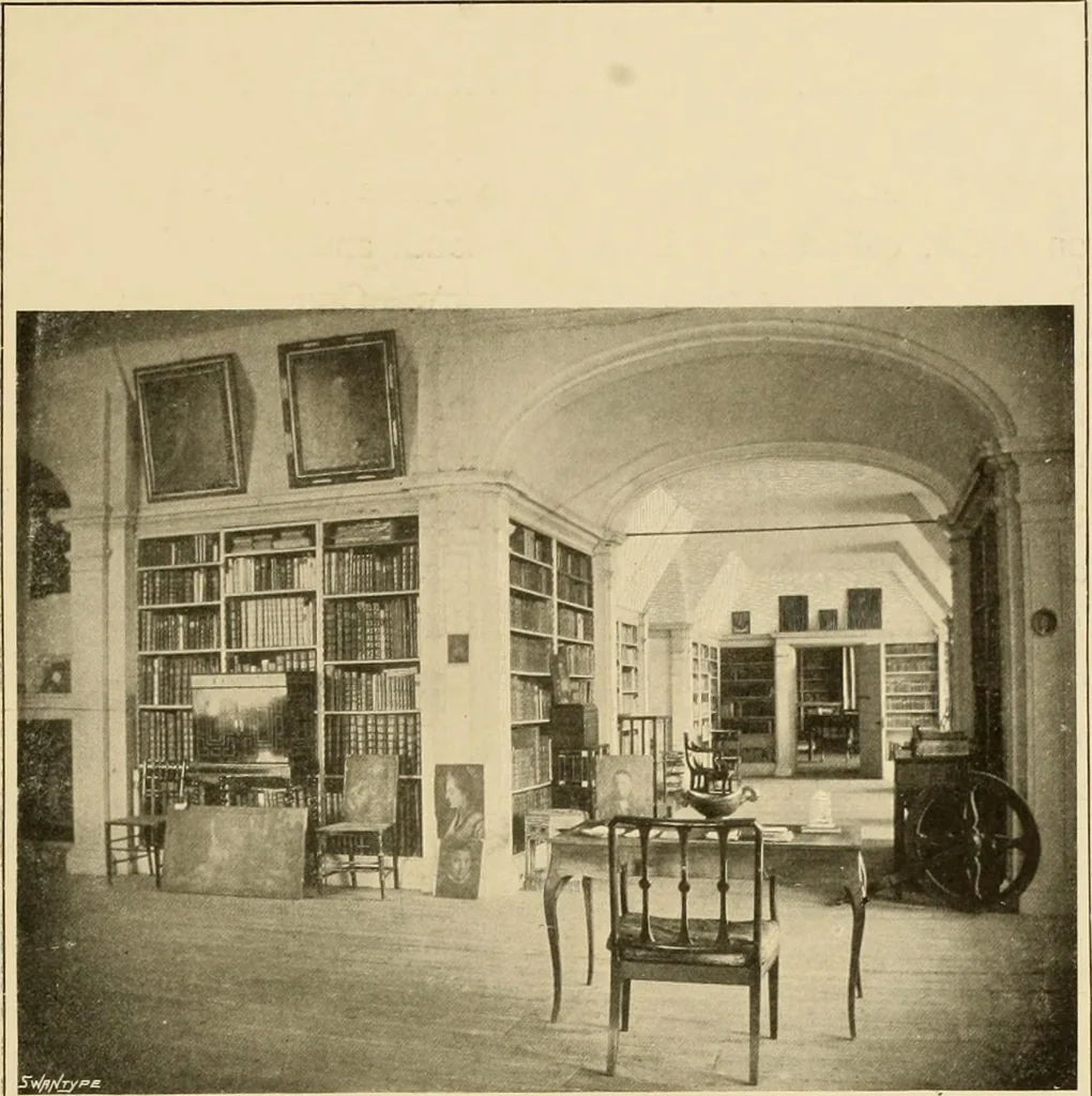 An illustration from More famous homes of Great Britain and their stories, 1902, leaf 256