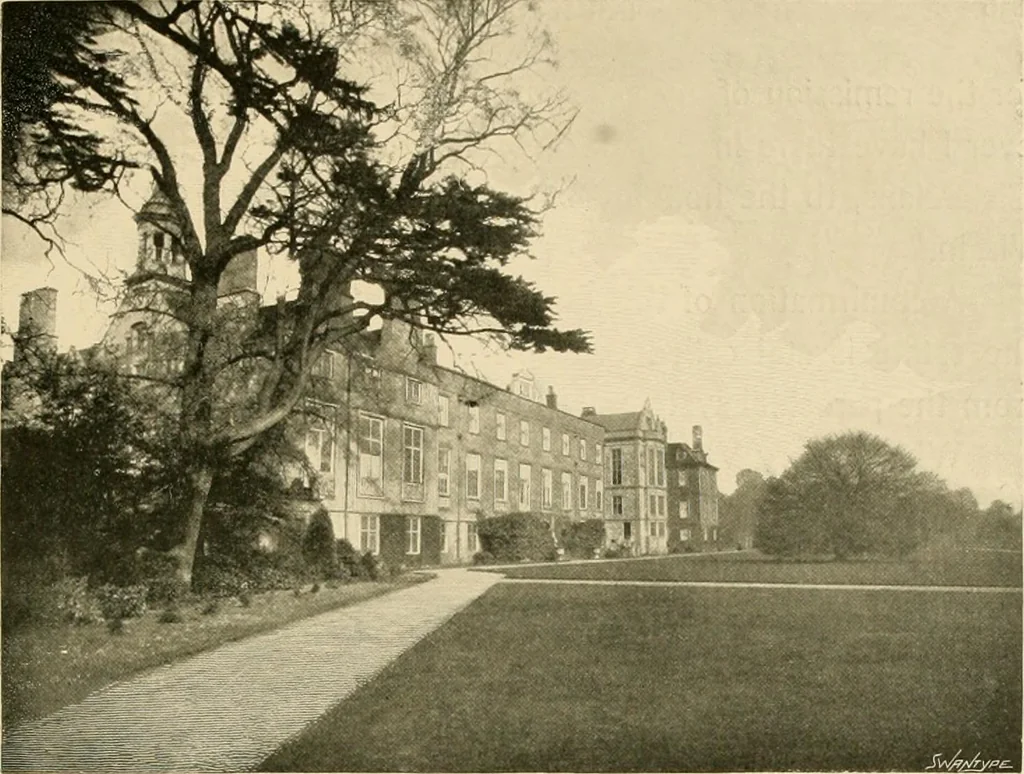 An illustration from More famous homes of Great Britain and their stories, 1902, leaf 266