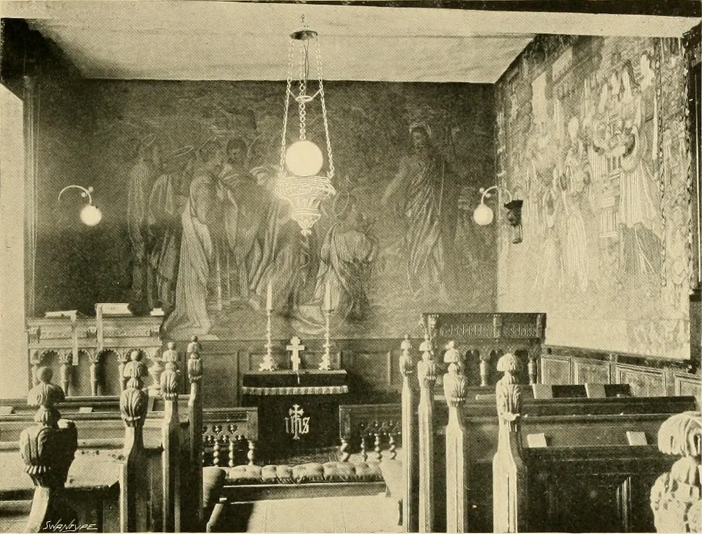 An illustration from More famous homes of Great Britain and their stories, 1902, leaf 278