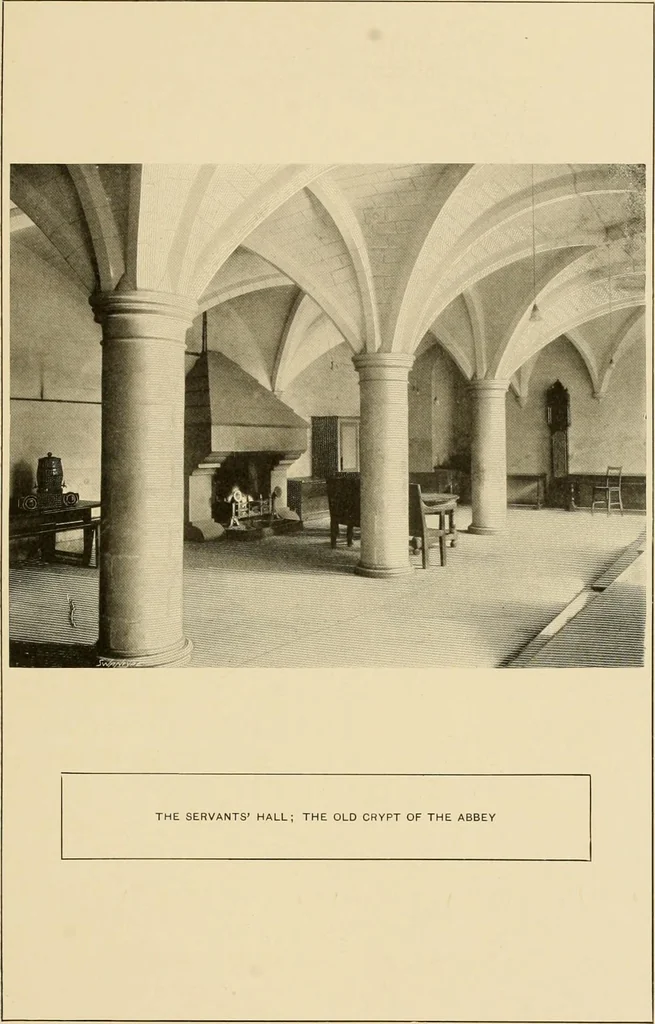 An illustration from More famous homes of Great Britain and their stories, 1902, leaf 280