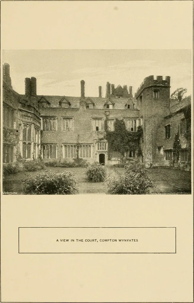 An illustration from More famous homes of Great Britain and their stories, 1902, leaf 298