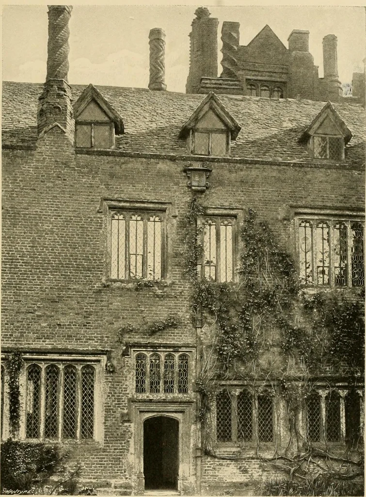 An illustration from More famous homes of Great Britain and their stories, 1902, leaf 300