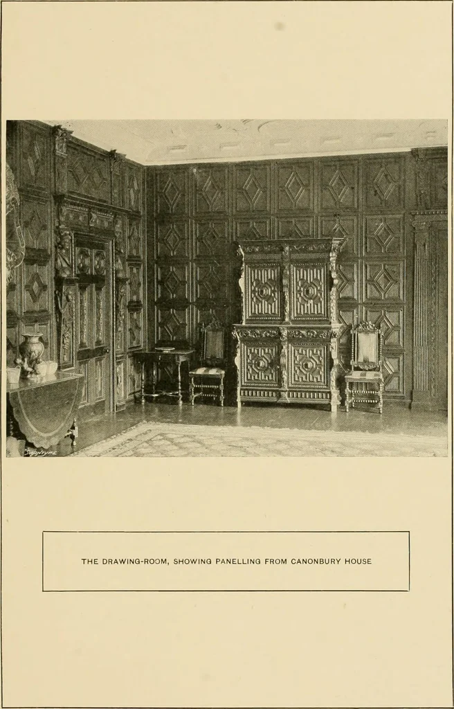 An illustration from More famous homes of Great Britain and their stories, 1902, leaf 308