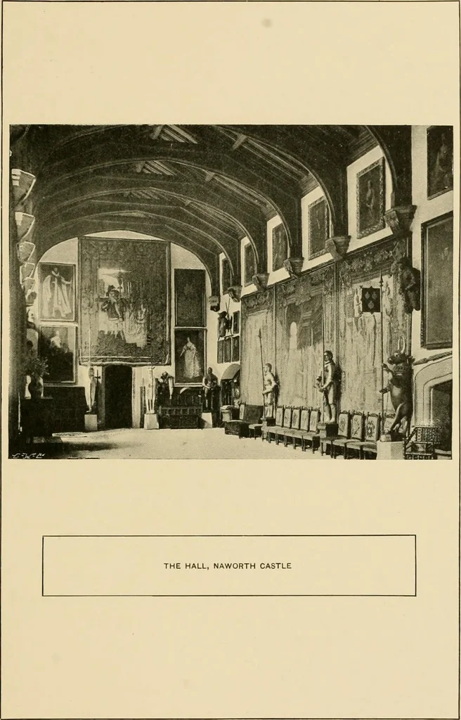 An illustration from More famous homes of Great Britain and their stories, 1902, leaf 322