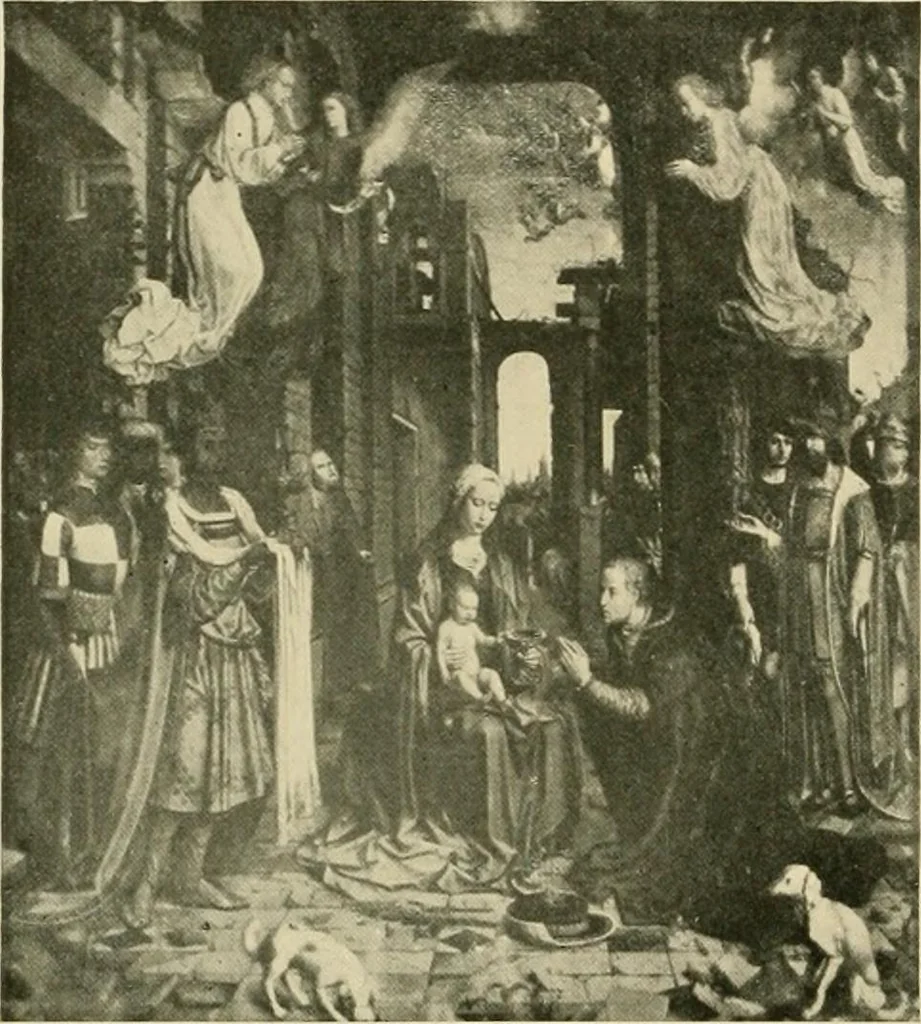 An illustration from More famous homes of Great Britain and their stories, 1902, leaf 325