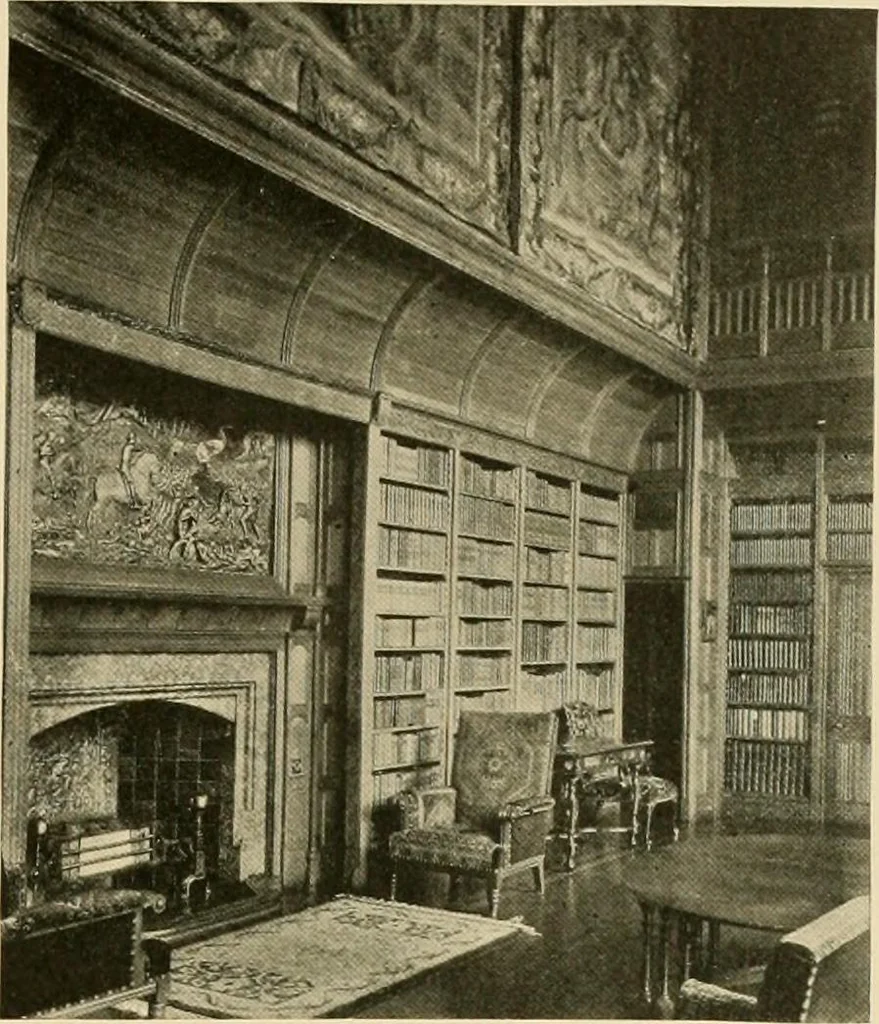 An illustration from More famous homes of Great Britain and their stories, 1902, leaf 326