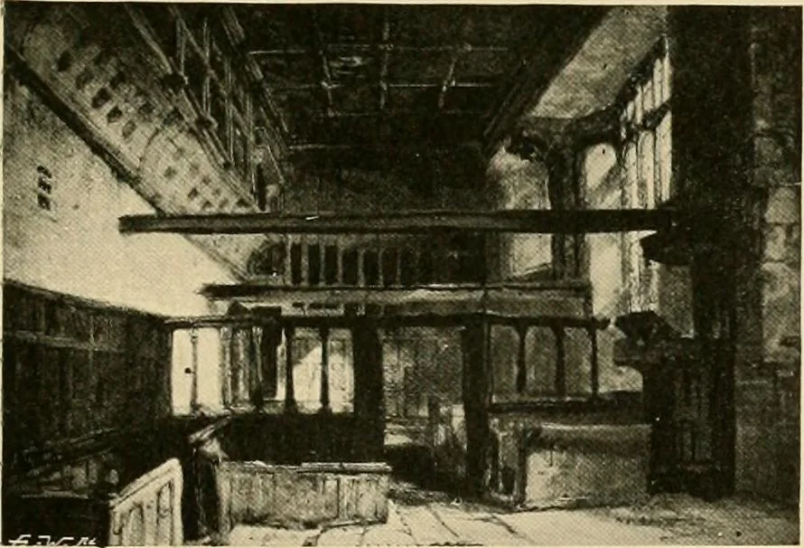 An illustration from More famous homes of Great Britain and their stories, 1902, leaf 326