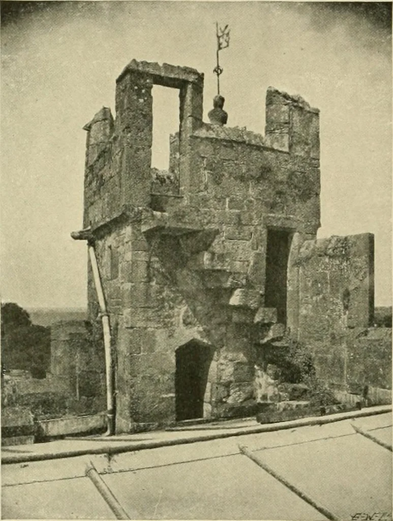 An illustration from More famous homes of Great Britain and their stories, 1902, leaf 327