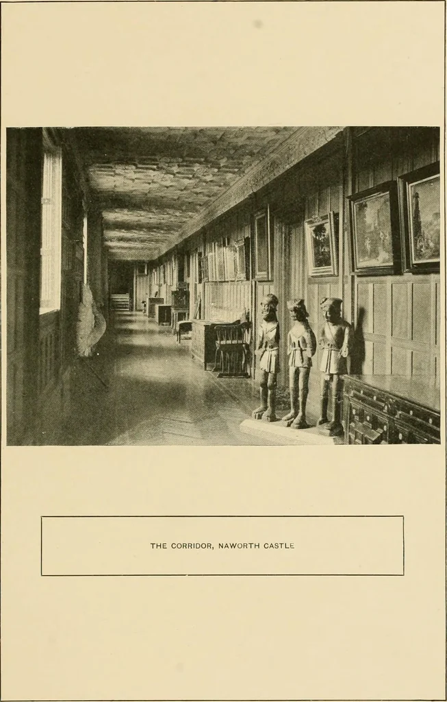 An illustration from More famous homes of Great Britain and their stories, 1902, leaf 328