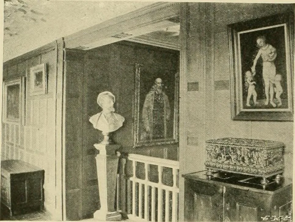 An illustration from More famous homes of Great Britain and their stories, 1902, leaf 329