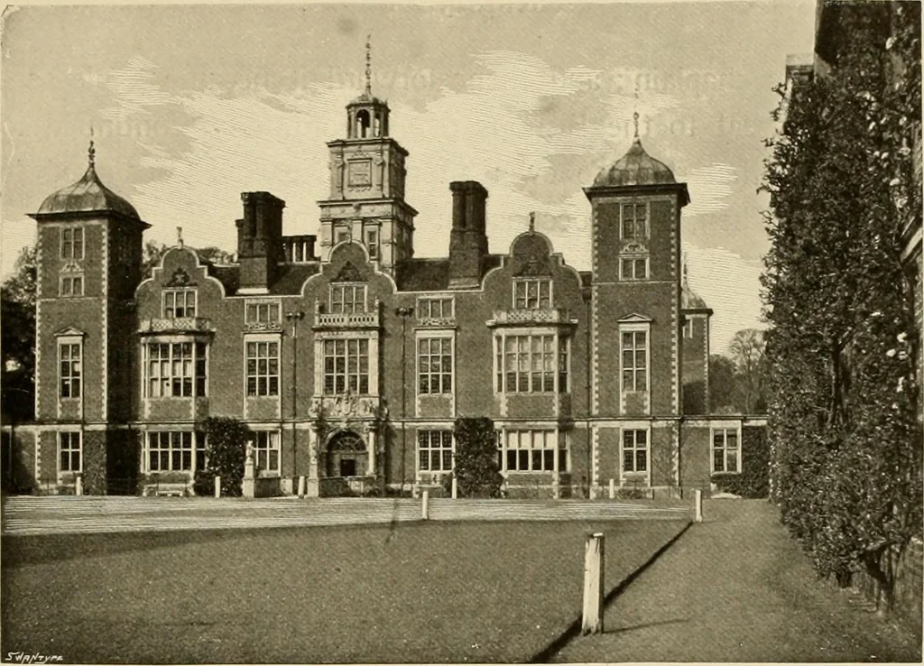 An illustration from More famous homes of Great Britain and their stories, 1902, leaf 34