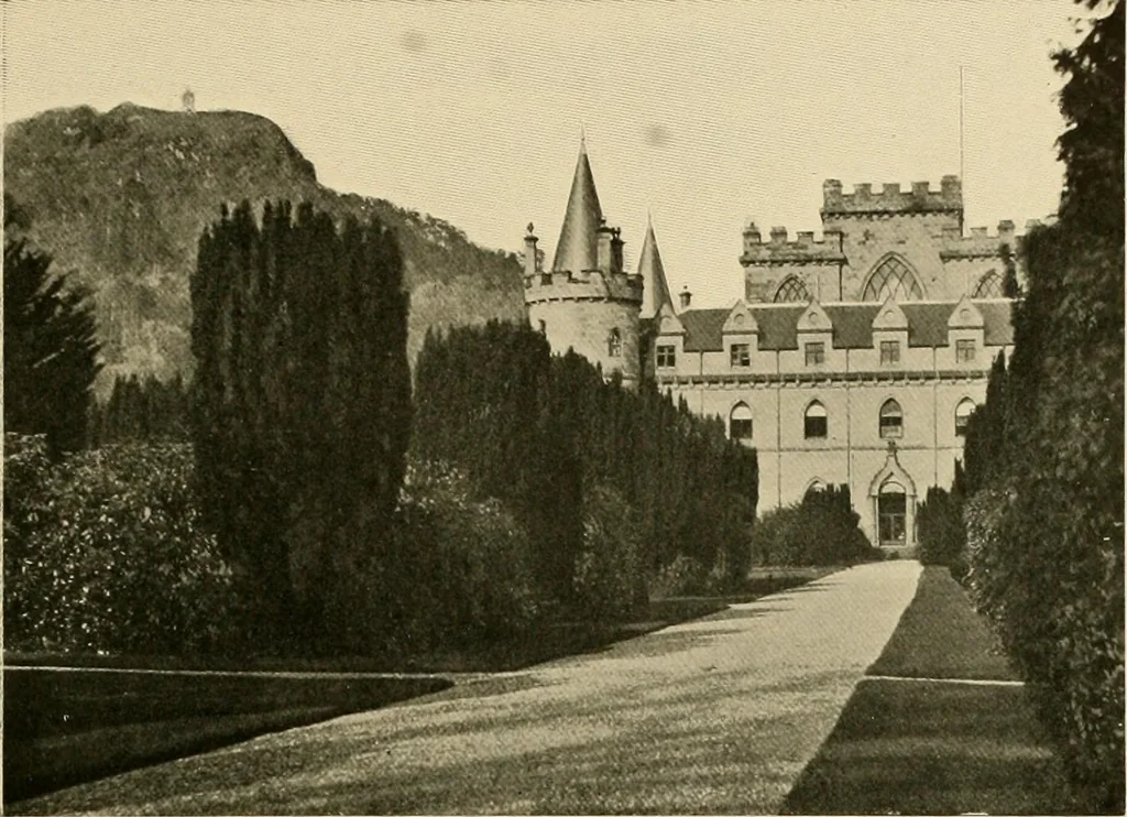 An illustration from More famous homes of Great Britain and their stories, 1902, leaf 340