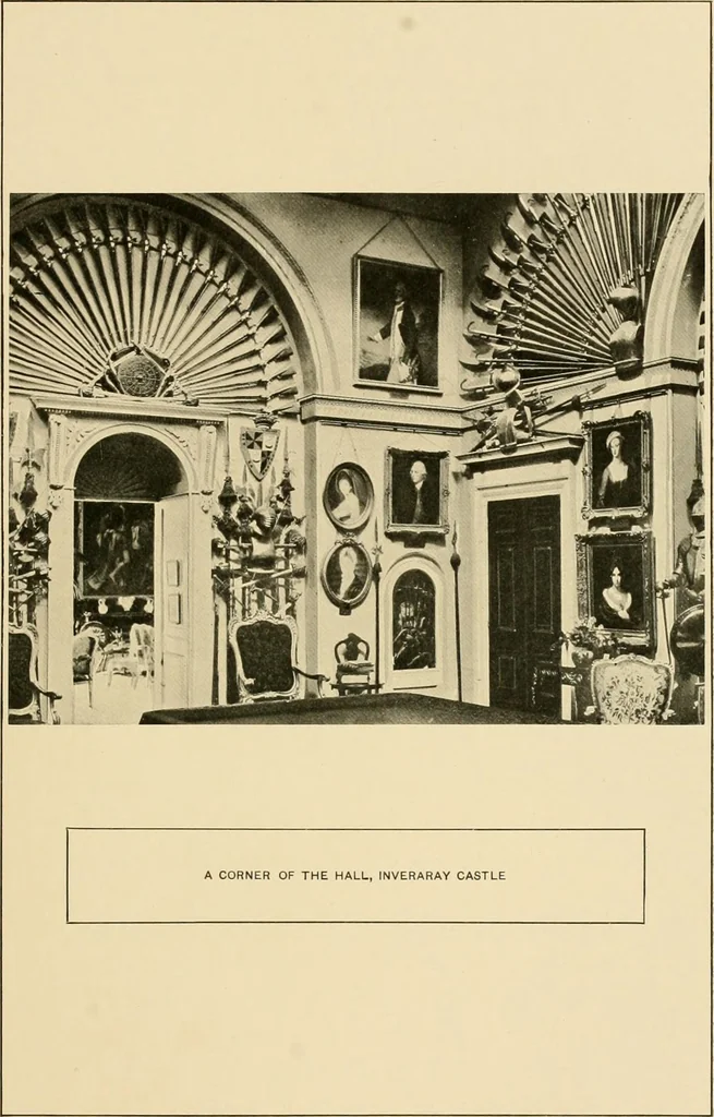An illustration from More famous homes of Great Britain and their stories, 1902, leaf 348