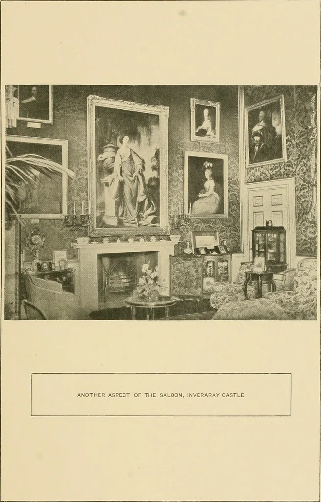 An illustration from More famous homes of Great Britain and their stories, 1902, leaf 354