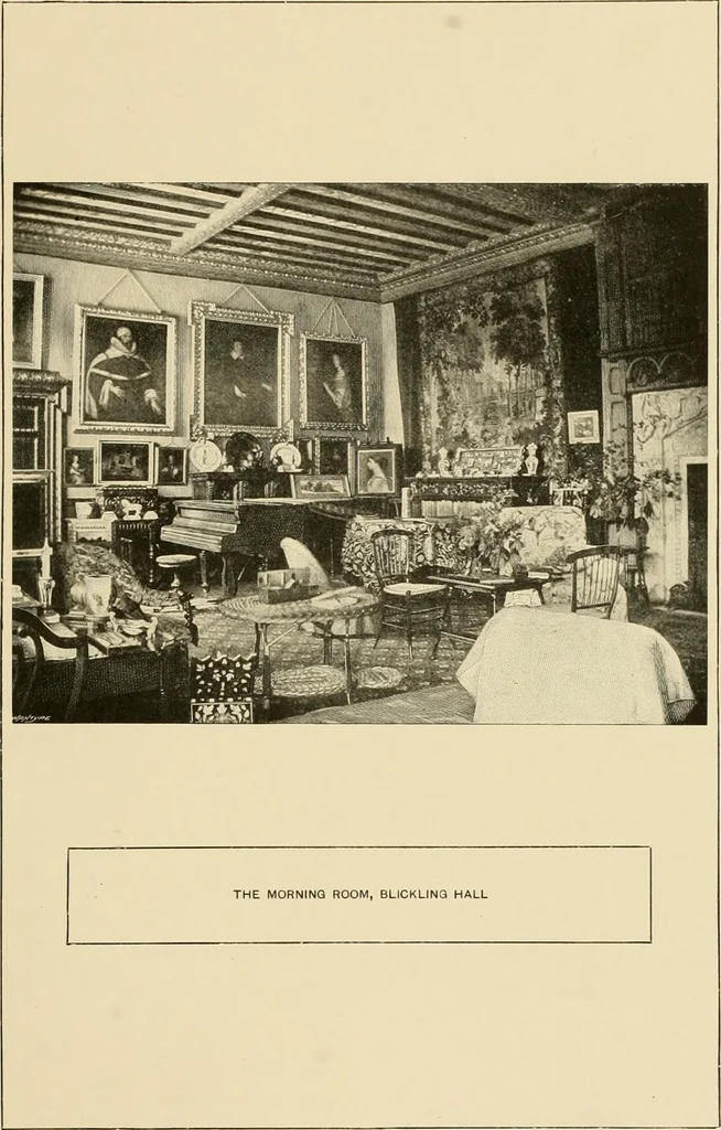 An illustration from More famous homes of Great Britain and their stories, 1902, leaf 40