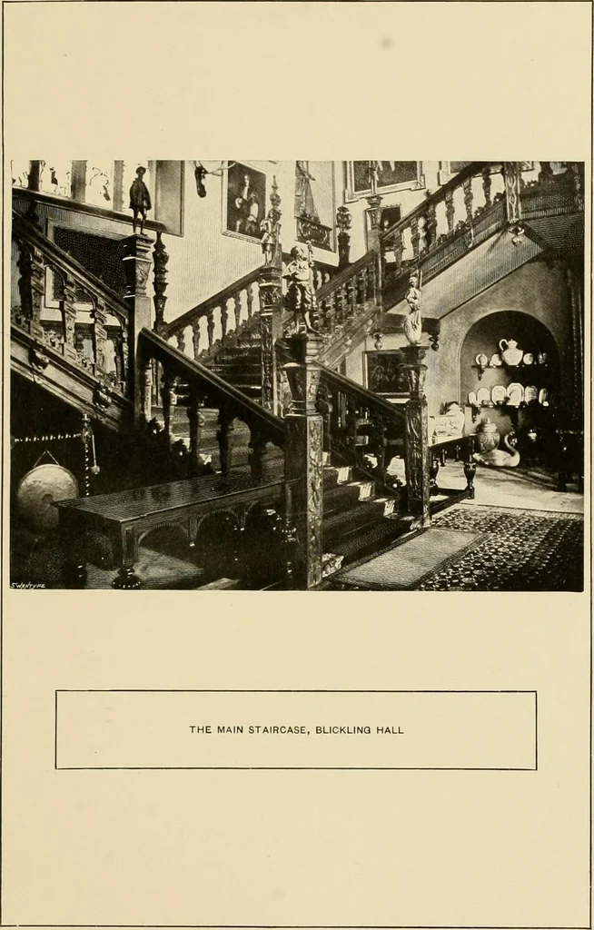 An illustration from More famous homes of Great Britain and their stories, 1902, leaf 46