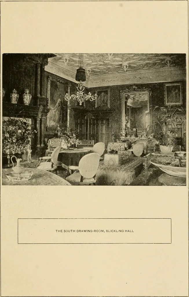 An illustration from More famous homes of Great Britain and their stories, 1902, leaf 48