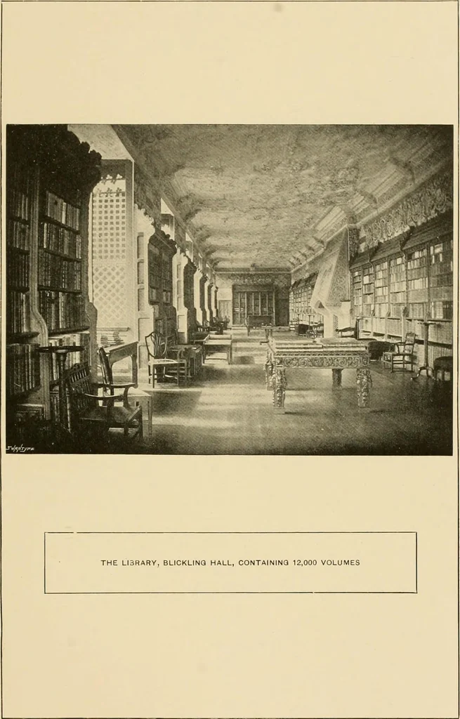 An illustration from More famous homes of Great Britain and their stories, 1902, leaf 52