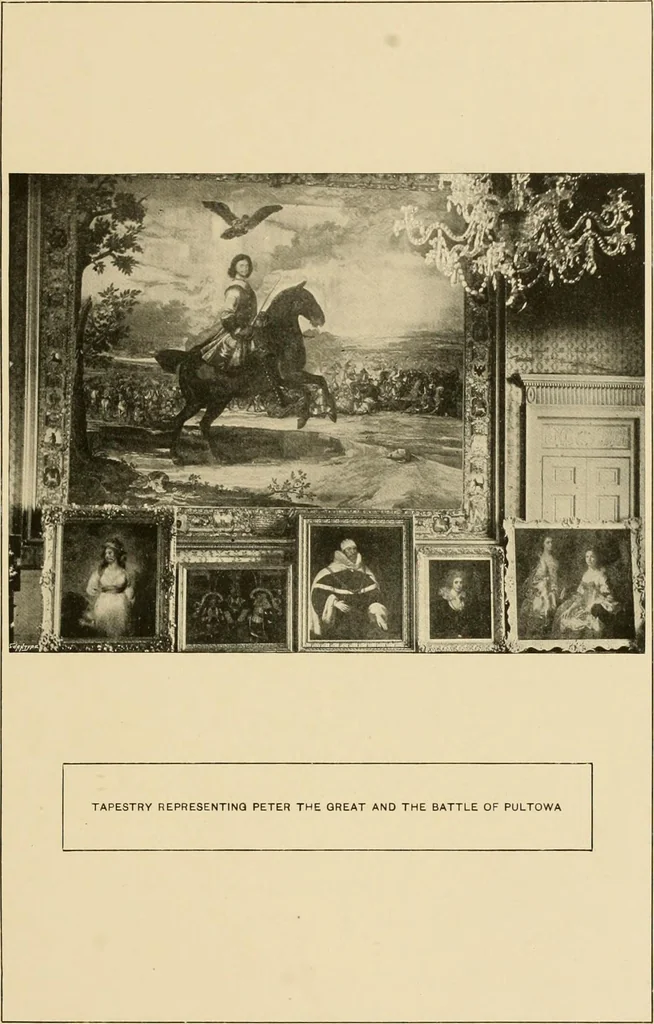 An illustration from More famous homes of Great Britain and their stories, 1902, leaf 56