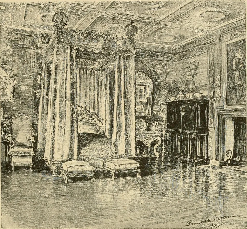 An illustration from More famous homes of Great Britain and their stories, 1902, leaf 76