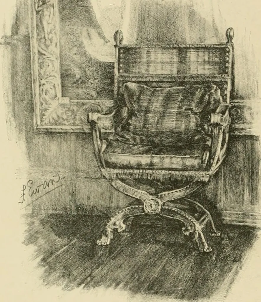 An illustration from More famous homes of Great Britain and their stories, 1902, leaf 79