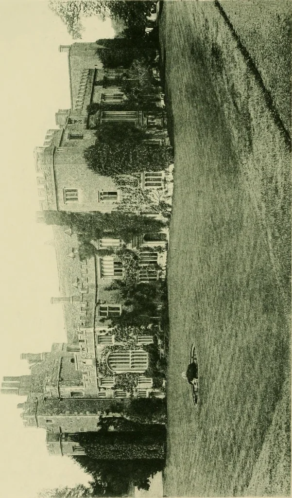 An illustration from More famous homes of Great Britain and their stories, 1902, leaf 9