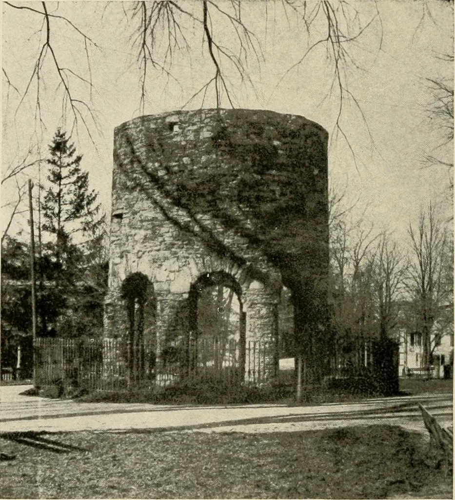 An illustration from More light on the old mill at Newport /, 1900, leaf 5