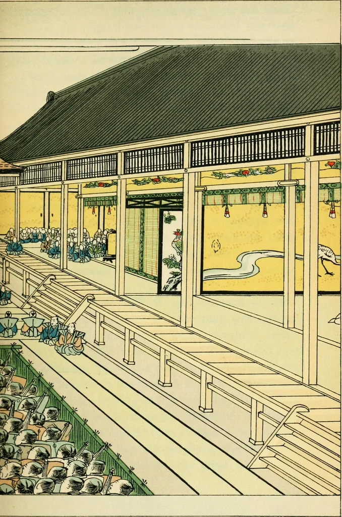 An illustration from More queer things about Japan, 1904, leaf 174
