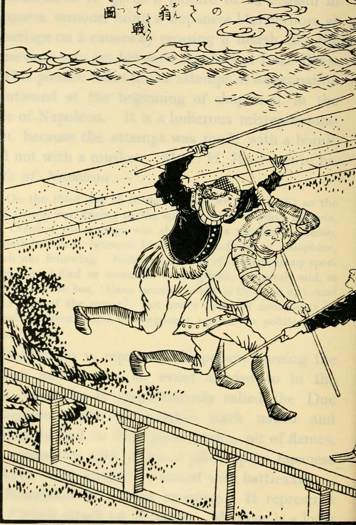 An illustration from More queer things about Japan, 1904, leaf 225