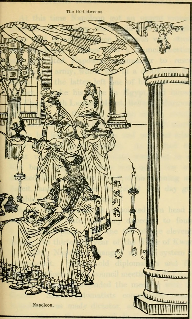 An illustration from More queer things about Japan, 1904, leaf 240