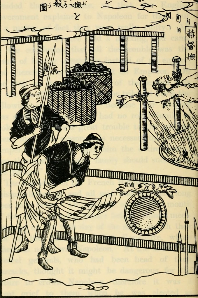 An illustration from More queer things about Japan, 1904, leaf 257