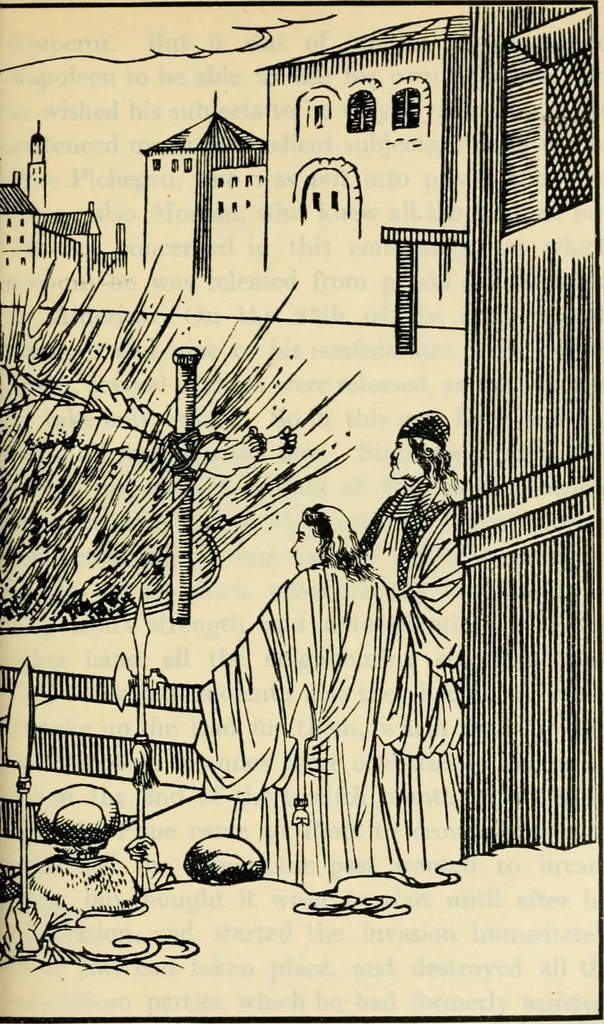 An illustration from More queer things about Japan, 1904, leaf 258