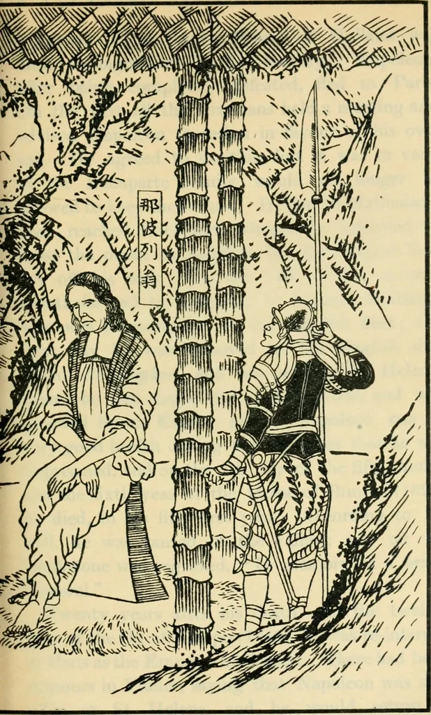 An illustration from More queer things about Japan, 1904, leaf 282