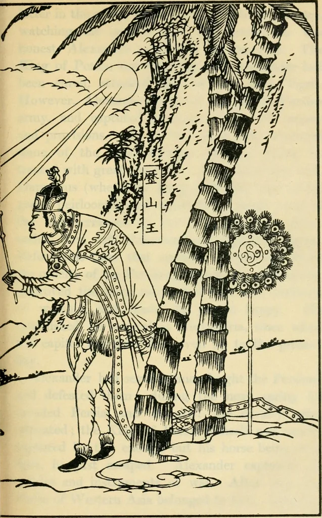 An illustration from More queer things about Japan, 1904, leaf 318