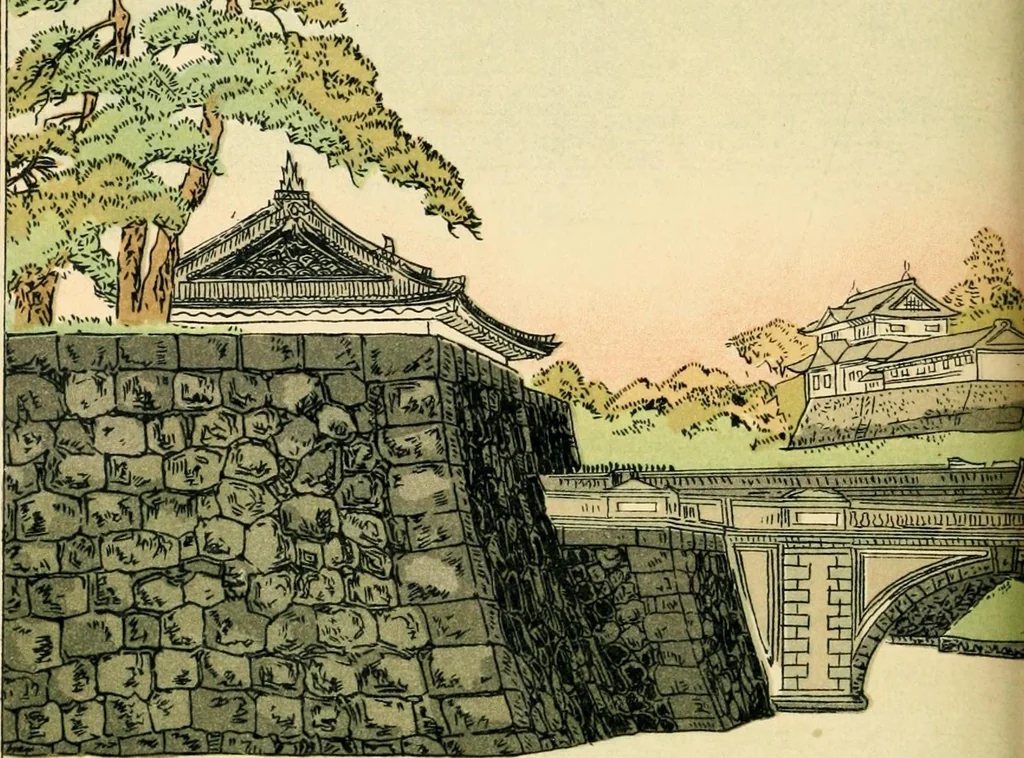An illustration from More queer things about Japan, 1904, leaf 335