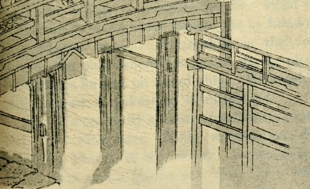 An illustration from More queer things about Japan, 1904, leaf 512